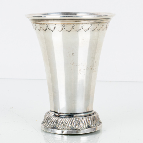 BÄGARE, silver, 1900, vikt ca 60 g