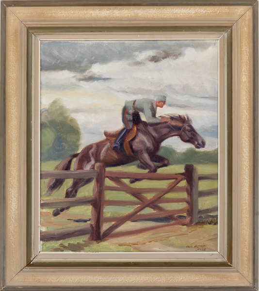 ERIC VASSTRÖM (1887-1958), olja på duk, signerad och daterad 1938