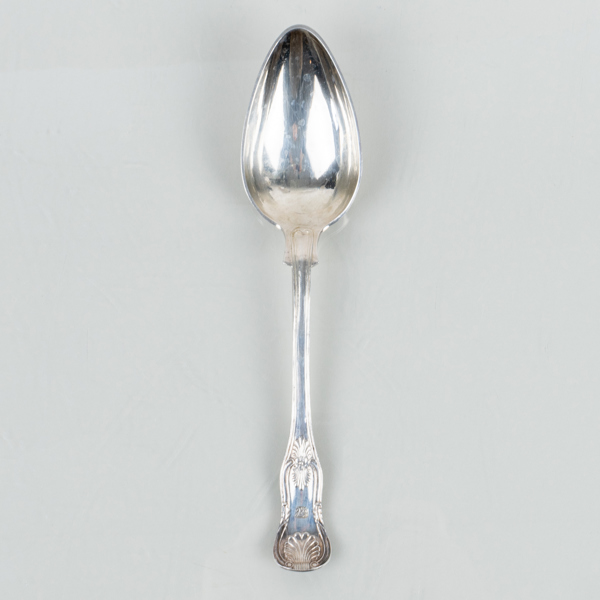 MATSKED, silver, G Graumann 1863, vikt ca 70 g 