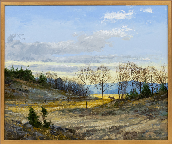 ULF ÅLUND (född 1948), olja på duk, signerad