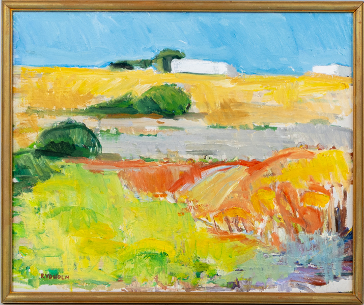 GUNNAR RYDHOLM, olja på duk, signerad