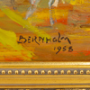 SIGURD BERNHOLM (1890-1969), olja på pannå, signerad och daterad 1958