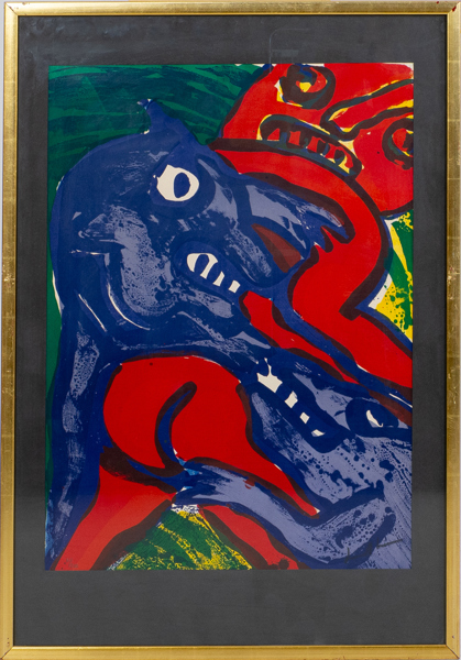 BENGT LINDSTRÖM (1925-2008), färglitografi, signerad och numrerad 61/200