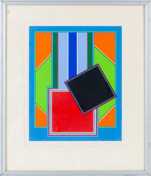 PETER FREUDENTHAL (född 1938), färglitografi, signerat och daterad -79