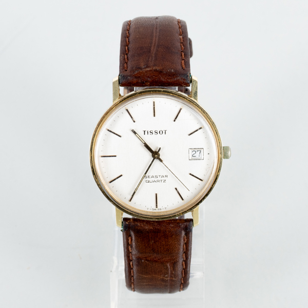 TISSOT, armbandsur, gulddoublé, Seastar, 1900-talets andra hälft 