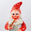 FIGUR, lergods, tomte, 1900-talets mitt