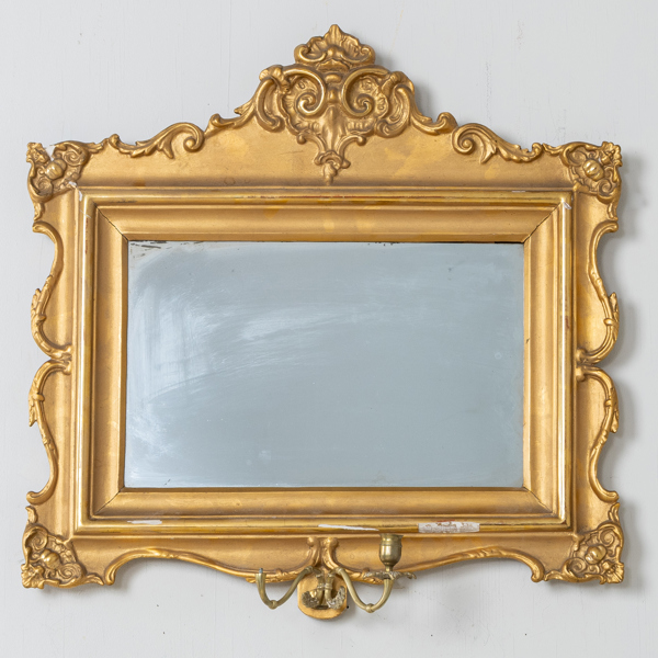 SPEGELLAMPETT, rokokostil, sent 1800-tal