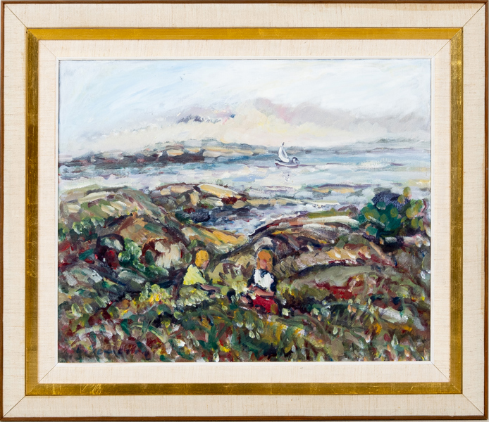 NILS SEWERIN (1920-1985), olja på duk, signerad