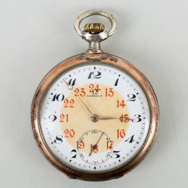 FICKUR, Omega, silver, 1900-talets första hälft