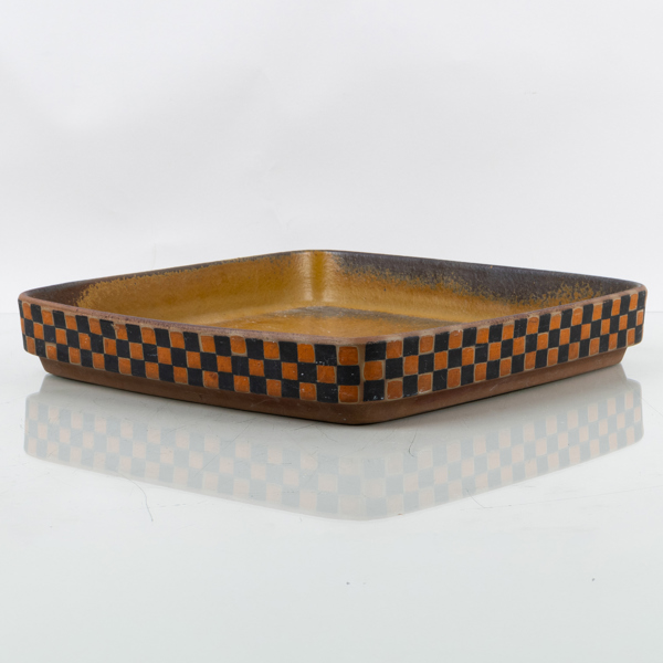 STIG LINDBERG, fat, stengods, "Silur", Gustavsberg