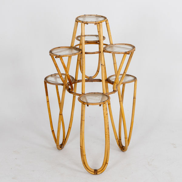 PIEDESTAL, bambu och rotting, 1940-tal