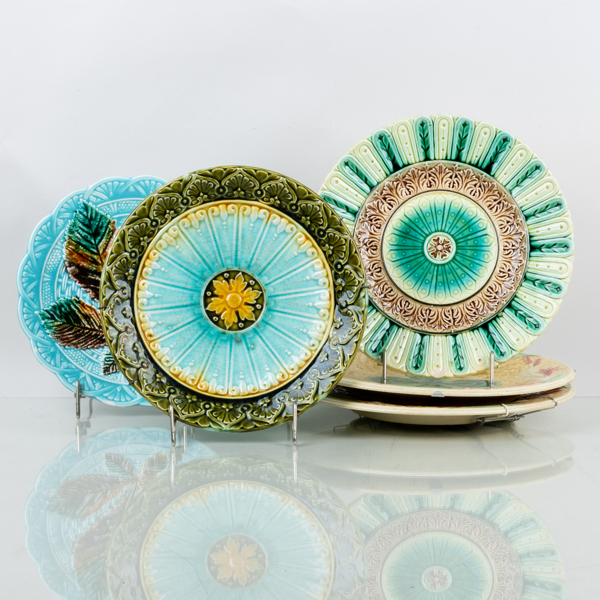 FAT, 5 st, majolika, omkring år 1900