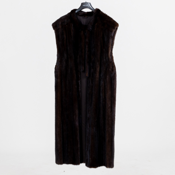 PÄLSVÄST, minkbit, strl ca 40