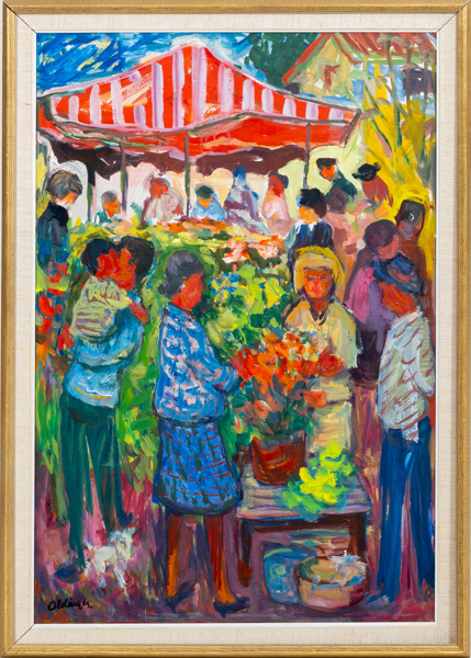 BENGTOLLE OLDINGER (1911-1988), olja på duk, signerad