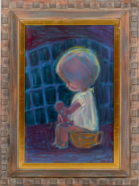 KURT CARENDI (1905-1971), pastell, signerad