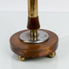 BORDSLAMPA, trä och metall, art déco, 1920-/30-tal
