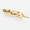 BROSCH, 18k guld, tot vikt ca 4,8 g