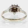 RING, 18k vitguld, med diamanter, vikt ca 2,8 g