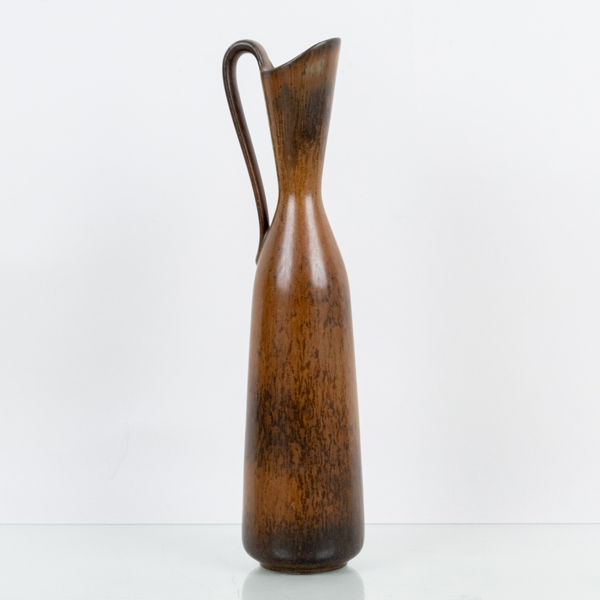 GUNNAR NYLUND, vas / kanna, stengods, Rörstrand, signerad