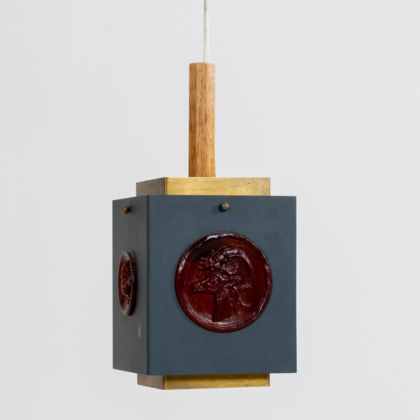 EINAR BÄCKSTRÖM, taklampa, Malmö, 1960-tal