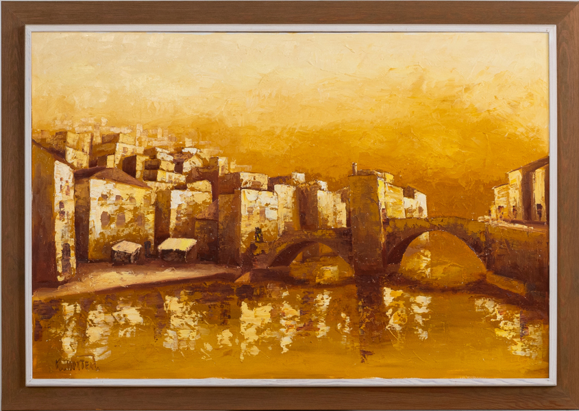 KAI MORTEN-GLUD (1912-1992), olja på duk, signerad