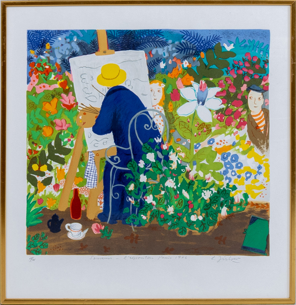 LENNART JIRLOW (1936-2020), färglitografi, signerat och numrerat 68/101