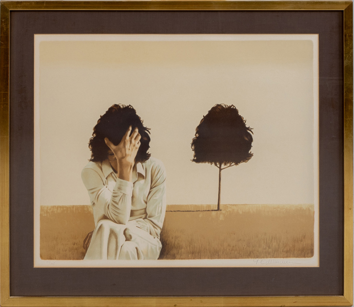 YRJÖ EDELMANN (1941-2016), färglitografi, signerad och numrerad 31/125