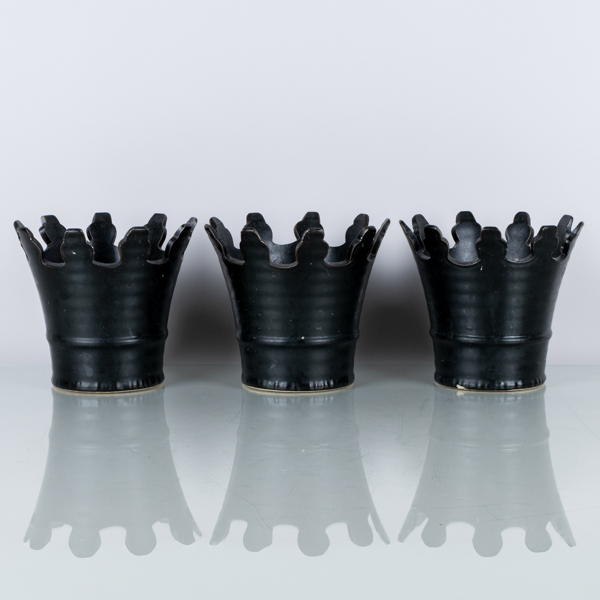 YTTERFODER, 3 st, keramik, Oscar & Clothilde, samtida