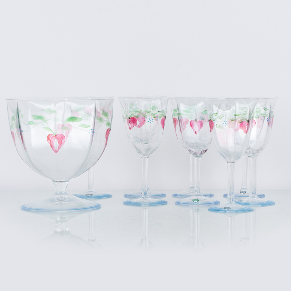 EVA ENGLUND, 9 del, glas, "Maja", Orrefors