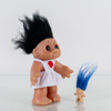 FIGURER, 2 st, plast, troll, 1900-talets andra hälft