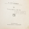 C.A.M.LINDMAN, 2 vol bokband,  "Bilder ur nordens flora I-II", Wahlström & Widstrand Stockholm, 1900-talets första hälft