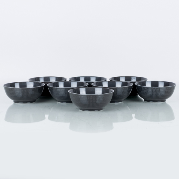 LOUISE ADELBORG, 8 st skålar, "Swedish Grace", Rörstrand