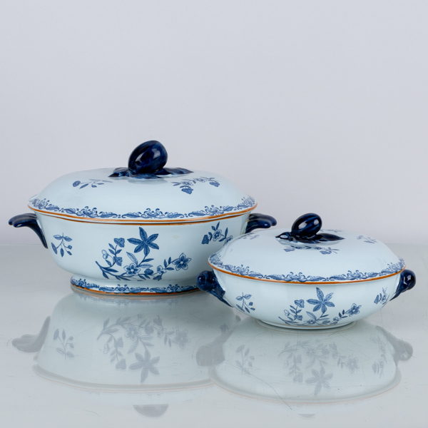 TERRIN OCH KAROTT, porslin, "Ostindia", Rörstrand