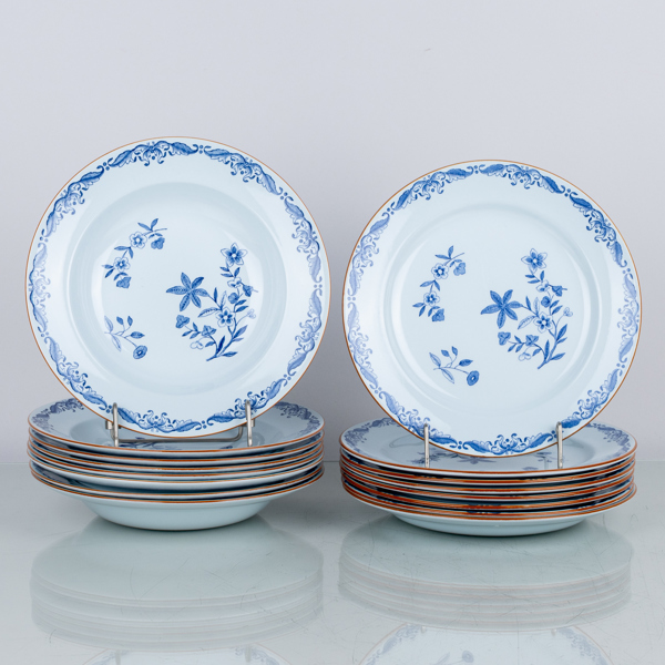 SERVISPORSLIN, 16 del, "Ostindia", Rörstrand