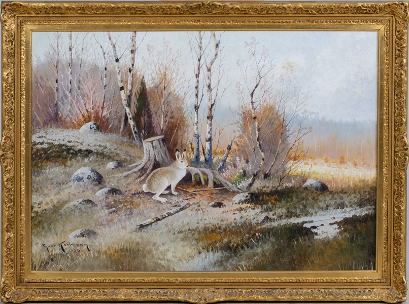 EJNAR KOHLMANN, olja på duk, signerad och daterad 1956