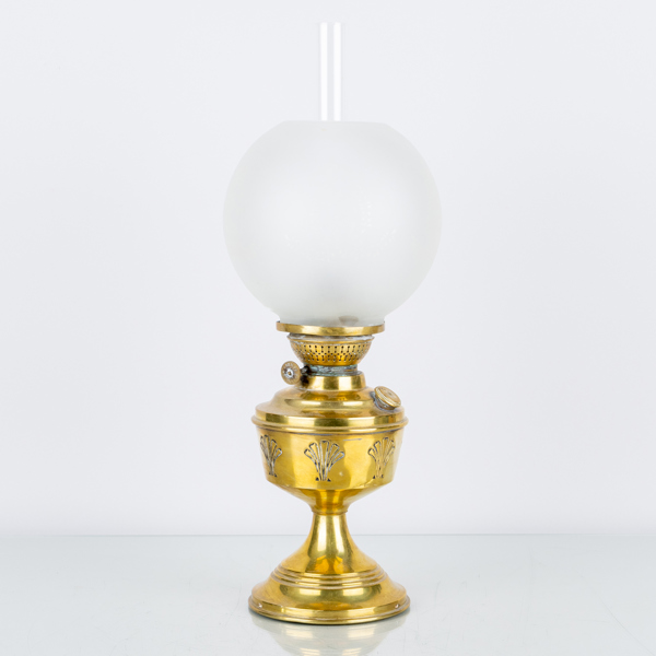 BORDSFOTOGENLAMPA, mässing, jugend, tidigt 1900-tal