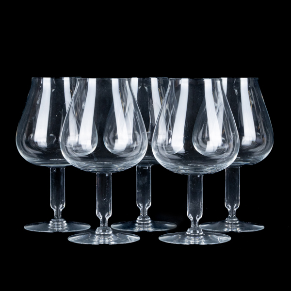 VINPROVARGLAS, 5 st, glas, sannolikt Reijmyre