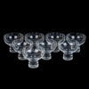 DESSERTSKÅLAR, 8 st, glas, 1900-/2000-tal