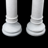 PIEDESTALER, 1 par, marmor, sannolikt sent 1900-tal