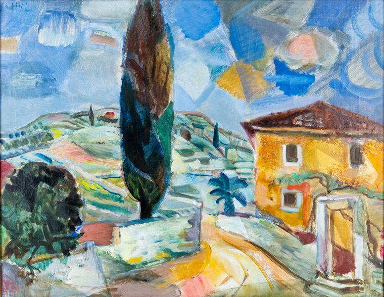 JULES SCHYL (1893-1977), olja på duk, signerad