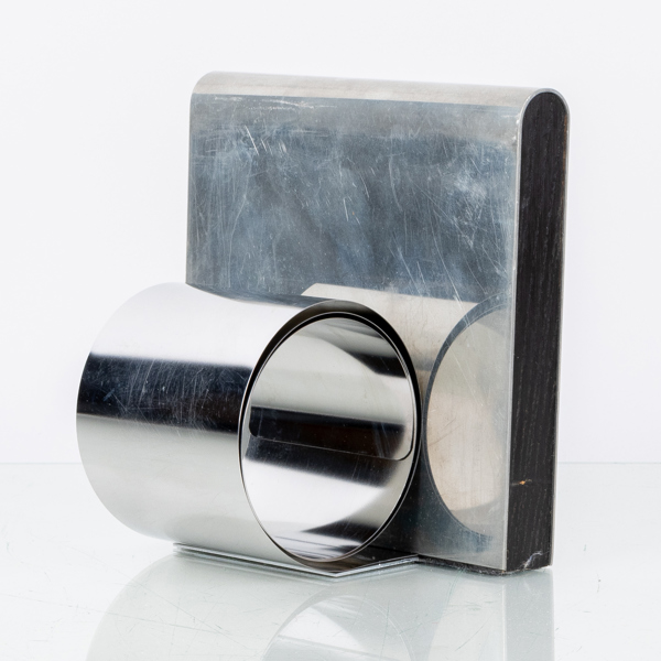 ANDREAS MIKKELSEN, bokstöd/hållare, rostfritt stål, Georg Jensen, Danmark