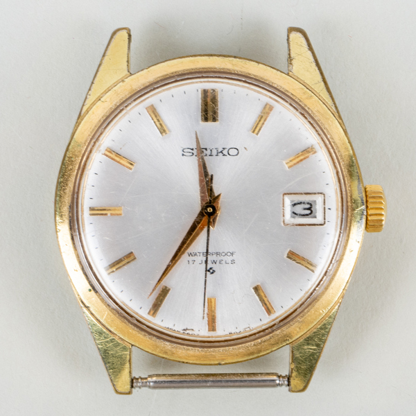 ARMBANDSUR, Seiko, gulddoublé, 1900-talets andra hälft 