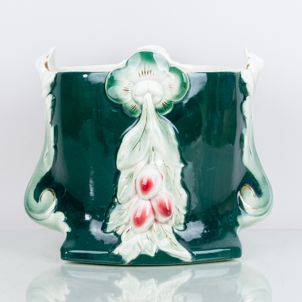 YTTERFODER, majolika, Belgien, tidigt 1900-tal