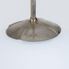 TAKLAMPA, metall och glas, 1900-talets mitt