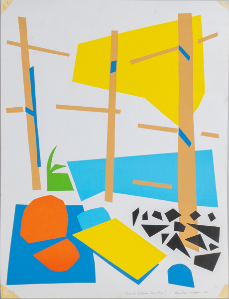 ANDERS WALLIN (född 1953), färglitografi, signerad och daterad -86, EA 