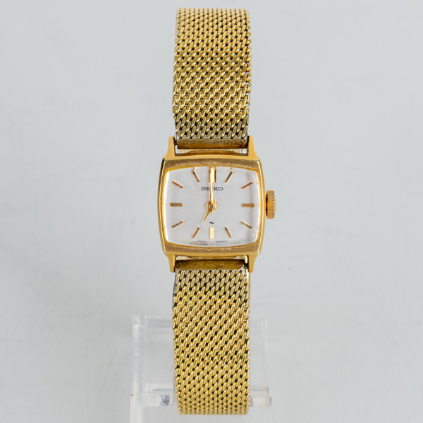 SEIKO, armbandsur, gulddoublé