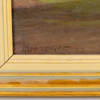 ALEXANDER LANGLET (1870-1953), olja på pannå, signerad och daterad -03