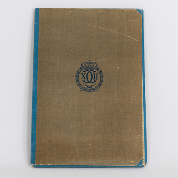 GENERALSTABEN MAPP, "Karl XII på slagfältet", kartverk, 1919