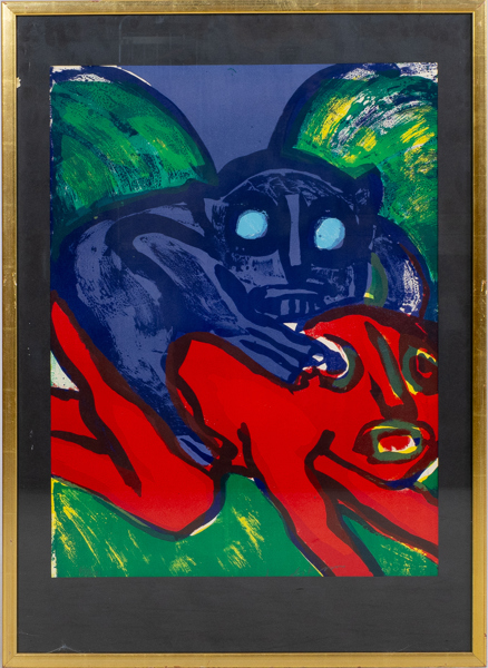 BENGT LINDSTRÖM (1925-2008), färglitografi, signerad och numrerad 61/200