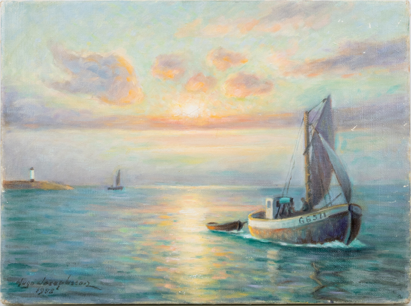 HUGO JOSEPHSSON (1877-1967), olja på duk, signerad och daterad 1958